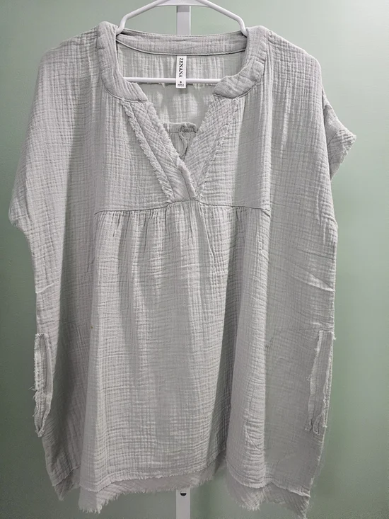 NWOT Zenana Bundle of 6 Women’s Textured Lightweight Top - Picture 6 of 8